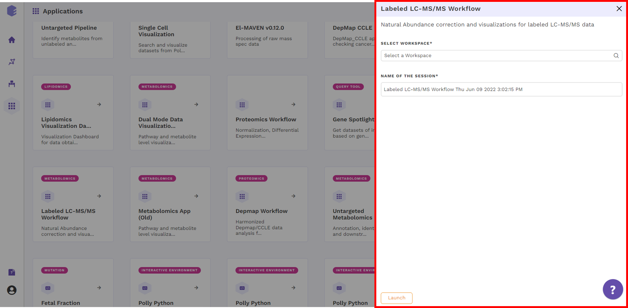LabeledLCMSMSWorkflow