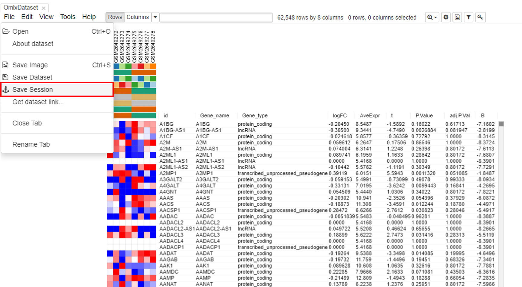Downlaod dataset