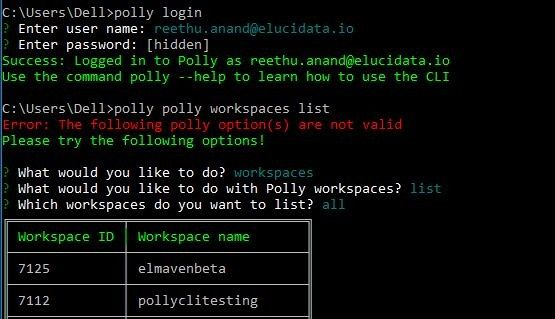 Polly Login