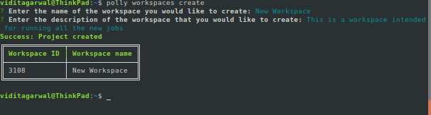 Create Workspace