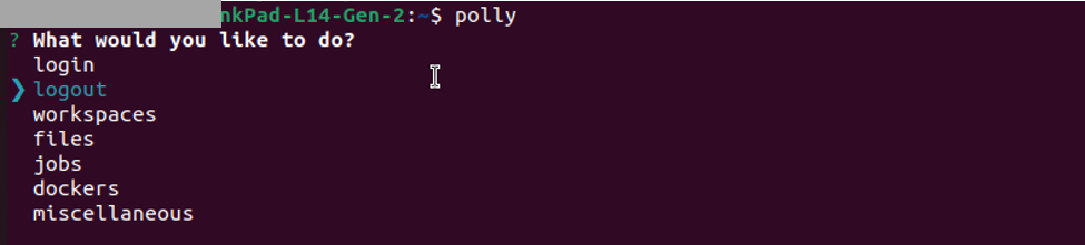 Polly Logout